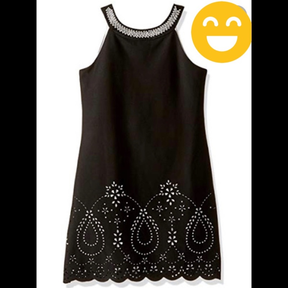 Pretty girls black dress size 8